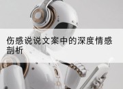 伤感说说文案中的深度情感剖析