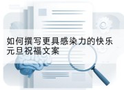 如何撰写更具感染力的快乐元旦祝福文案