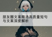 朋友圈文案精选高质量短句与文案深度解析
