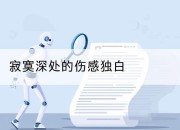 寂寞深处的伤感独白