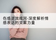 伤感逆流成河-深度解析情感表达的文案力量