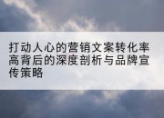 打动人心的营销文案转化率高背后的深度剖析与品牌宣传策略