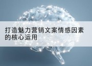 打造魅力营销文案情感因素的核心运用