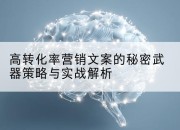 高转化率营销文案的秘密武器策略与实战解析