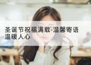 圣诞节祝福满载-温馨寄语温暖人心