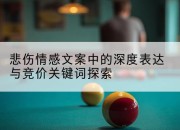悲伤情感文案中的深度表达与竞价关键词探索