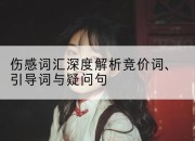 伤感词汇深度解析竞价词、引导词与疑问句