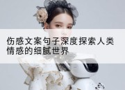 伤感文案句子深度探索人类情感的细腻世界