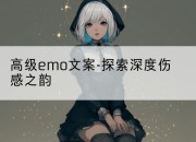 高级emo文案-探索深度伤感之韵