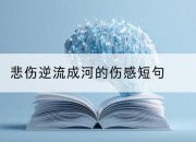 悲伤逆流成河的伤感短句