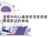 文案中的心痛感受深度探索情感表达的奥秘