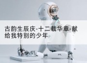 古韵生辰庆-十二载华章-献给我特别的少年