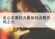 走心文案的力量如何点燃共鸣之火