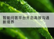智能问答平台开启高效沟通新境界