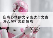 伤感心情的文字表达与文案深入解析悲伤情感