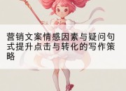 营销文案情感因素与疑问句式提升点击与转化的写作策略